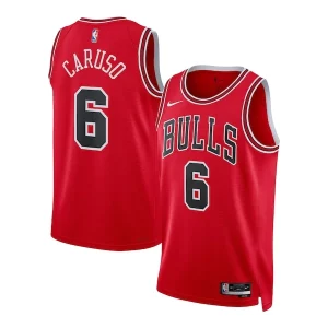 Alex Caruso Chicago Bulls Nike Unisex Swingman Jersey Icon Magnifique Edition Red