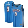 Alex Caruso Collectible Oklahoma City Thunder Fast Break Replica Player Jersey Icon Edition Blue