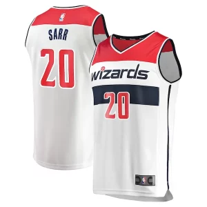 Alexandre Sarr Washington Wizards Youth Fast Break Replica Player Jersey Association Edition White Superbe