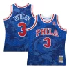 Allen Iverson Philadelphia 76ers Confortable 1996/97 Hardwood Classics Asian Heritage 6.0 Swingman Throwback Player Jersey Royal