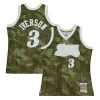 Allen Moderne Iverson Philadelphia 76ers Hardwood Classics 1997/98 Ghost Green Swingman Jersey Camo