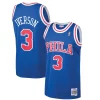Allen Uniques Iverson Philadelphia 76ers 1996/97 Hardwood Classics Swingman Jersey Royal