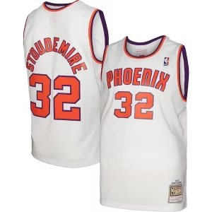 Amar'e Stoudemire Phoenix Suns 2001/02 Hardwood Unique Classics Swingman Jersey White/Purple