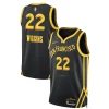 Andrew Wiggins Golden State Warriors Nike Unisex 2023/24 Swingman Jersey Notable Black City Edition