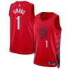 Anfernee Simons Portland Trail Blazers Jordan Brand Unisex Notable Swingman Jersey Statement Edition Red