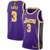 Anthony Davis Los Angeles Lakers Jordan Brand 2020/21 Swingman Jersey Statement Edition Stylish Purple