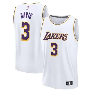 Anthony Davis Los Angeles Lakers Youth Fast Splendide Break Replica Player Jersey Association Edition White