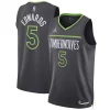 Anthony Edwards Minnesota Timberwolves Jordan Brand Unisex Swingman Jersey Statement Edition Charcoal Élégant