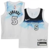 Anthony Edwards Minnesota Timberwolves Nike Toddler 2024/25 Swingman Player Jersey City Edition Sophistiqué White