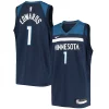 Anthony Edwards Minnesota Timberwolves Nike Youth 2020/21 Swingman Jersey Icon Edition Navy Exceptionnel