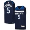 Anthony Edwards Minnesota Timberwolves Nike Youth Swingman Jersey Haut de gamme Icon Edition Navy