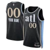 Atlanta Hawks Prime Nike Unisex 2023/24 Custom Swingman Jersey Black City Edition