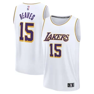 Austin Reaves Los Angeles Refiné Lakers Youth Fast Break Replica Player Jersey Association Edition White