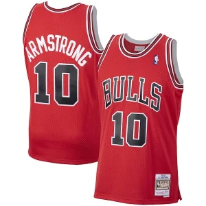 B. J. Armstrong Chicago Bulls 2001/02 Hardwood Classics Swingman Jersey Éclatant Red
