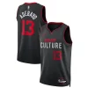 Bam Adebayo Miami Heat Nike Unisex 2023/24 Swingman Jersey Black City Edition Exquisite