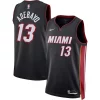 Bam Adebayo Miami Heat Nike Unisex Swingman Jersey Exquisite Icon Edition Black