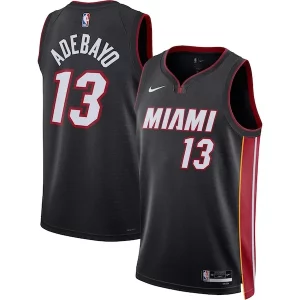 Bam Adebayo Miami Heat Nike Unisex Swingman Jersey Exquisite Icon Edition Black
