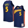 Baron Davis Golden State Exceptionnel Warriors Big & Tall Hardwood Classics 2006/07 Swingman Jersey Navy