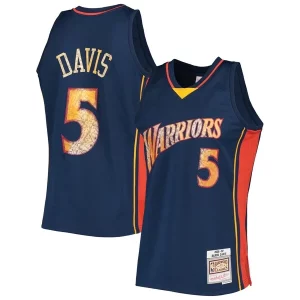 Baron Davis Golden State Warriors 2006/07 Hardwood Classics NBA 75th Unique Anniversary Diamond Swingman Jersey Royal