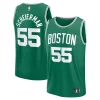 Baylor Scheierman Boston Celtics 2024 NBA Draft Fast Break Player Éclatant Jersey Icon Edition Kelly Green