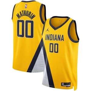 Bennedict Mathurin Indiana Sophistiqué Pacers Jordan Brand Unisex Swingman Jersey Statement Edition Gold