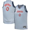 Bilal Coulibaly Washington Wizards Luxueux Nike Youth 2024/25 Swingman Player Jersey City Edition Light Blue