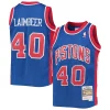 Bill Laimbeer Detroit Pistons Youth Refiné 1988/89 Hardwood Classics Swingman Jersey Blue