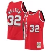 Bill Walton Portland Exceptionnel Trail Blazers 1976/77 Hardwood Classics Swingman Jersey Red