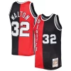 Bill Walton Portland Trail Blazers Hardwood Classics 1976/77 Split Swingman Tendance Jersey Red/Black