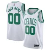 Boston Celtics Nike Unisex Swingman Authentique Custom Jersey White Association Edition