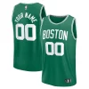 Boston Celtics Fast Break Custom Jersey Icon Edition Kelly Admirable Green/White/Black