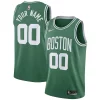 Boston Uniques Celtics Nike 2020/21 Swingman Custom Jersey Icon Edition Kelly Green