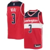 Bradley Beal Washington Wizards Nike Youth 2021/22 Diamond Swingman Jersey Icon Edition Red Prime