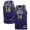 Brandon Ingram New Orleans Pelicans Nike Exquisite Youth 2024/25 Swingman Player Jersey City Edition Purple
