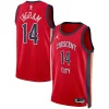 Brandon Ingram New Orleans Pelicans Personalisable Jordan Brand Unisex Swingman Jersey Statement Edition Red