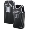 Brooklyn Nets Nike 2020/21 Swingman Custom Jersey Icon Edition Élégant Black