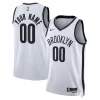 Brooklyn Nets Nike Unisex Swingman Admirable Custom Jersey White Association Edition