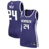 Buddy Hield Sacramento Kings adidas Incontournable Women's Road Replica Jersey Purple