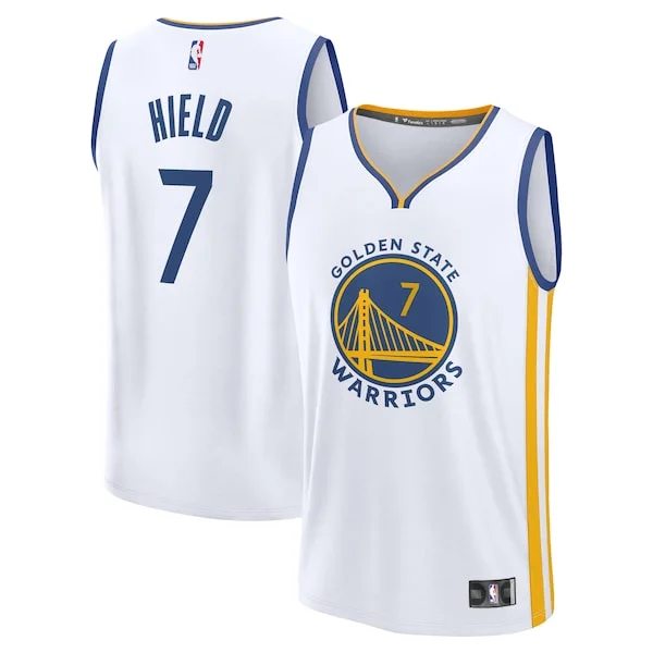 Buddy Vibrant Hield Golden State Warriors Fast Break Replica Player Jersey Association Edition White