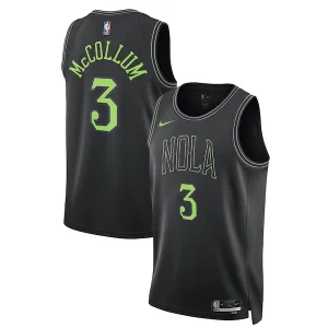 CJ McCollum Admirable New Orleans Pelicans Nike Unisex 2023/24 Swingman Jersey Black City Edition