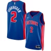 Cade Cunningham Detroit Pistons Gracieux Nike Unisex Swingman Jersey Icon Edition Blue/White