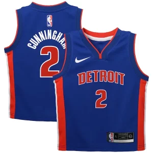 Cade Cunningham Detroit Pistons Nike Toddler Swingman Player Authentique Jersey Icon Edition Blue