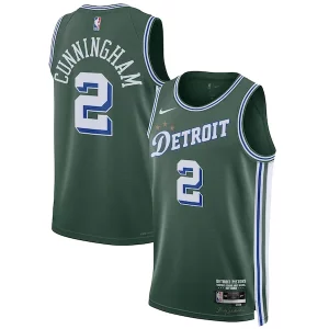 Cade Cunningham Detroit Pistons Nike Unisex 2022/23 Swingman Jersey City Premium Edition Green