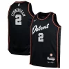 Cade Cunningham Detroit Pistons Nike Youth Swingman Replica Jersey City Exclusif Edition Black