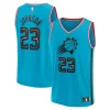 Cameron Johnson Phoenix Gracieux Suns Youth 2022/23 Fast Break Jersey City Edition Turquoise