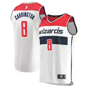 Carlton Carrington Washington Wizards Youth Fast Break Replica Player Jersey Association Edition White Incontournable