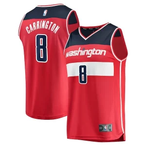 Carlton Carrington Washington Wizards Fast Break Replica Player Jersey Icon Edition Collectible Red