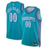 Charlotte Hornets Jordan Brand Unisex 2023/24 Custom Splendide Swingman Jersey Classic Edition Teal