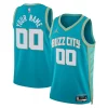 Charlotte Hornets Jordan Brand Unisex 2023/24 Custom Swingman Jersey Refiné Teal City Edition