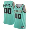 Charlotte Hornets Jordan Brand Unisex 2024/25 Custom Swingman Jersey City Edition Mint Unique